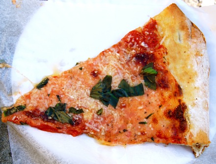 Di Fara pizza slice