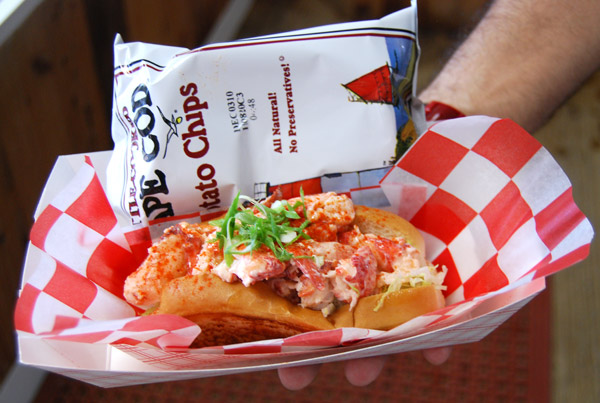 Red Hook Lobster Pound Maine style lobster roll