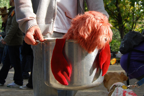 tompkins square dog halloween parade lobster