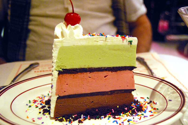 parm ice cream cake