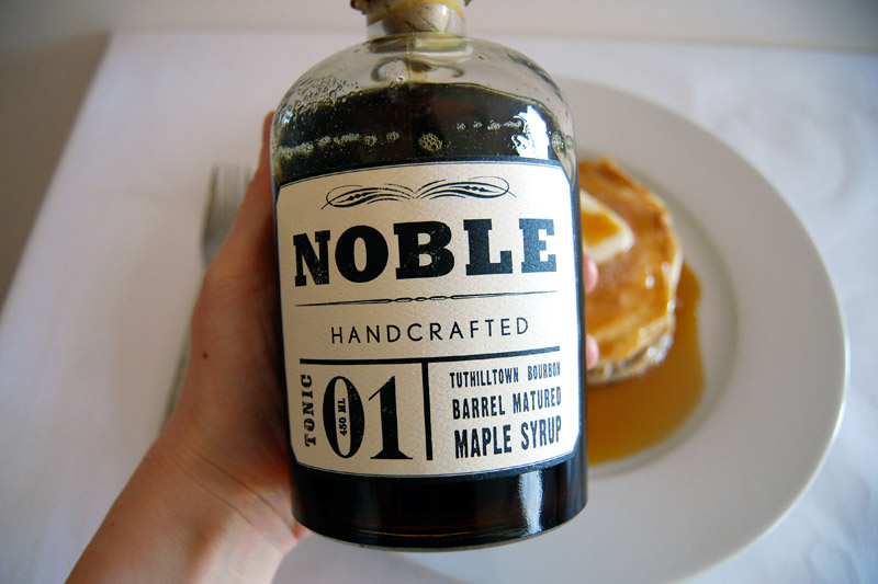 Noble Tonic 01 Tuthilltown Bourbon Barrel Matured Maple Syrup