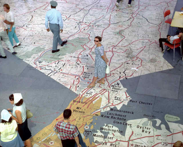 tent of tomorrow map in 1964