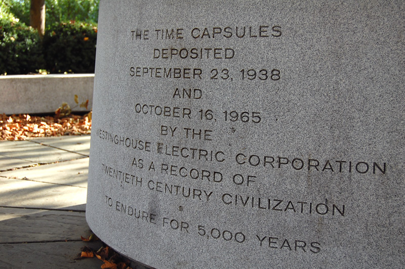 time capsules flushing meadows 