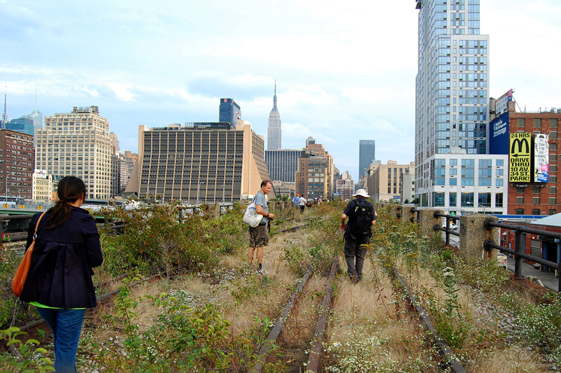 The High Line at the West Side Rail Yards