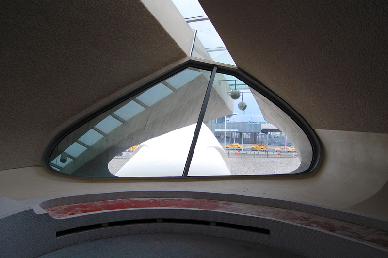 twa terminal jfk airport window