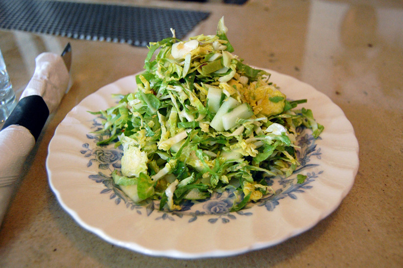animals wayland brussels sprouts salad
