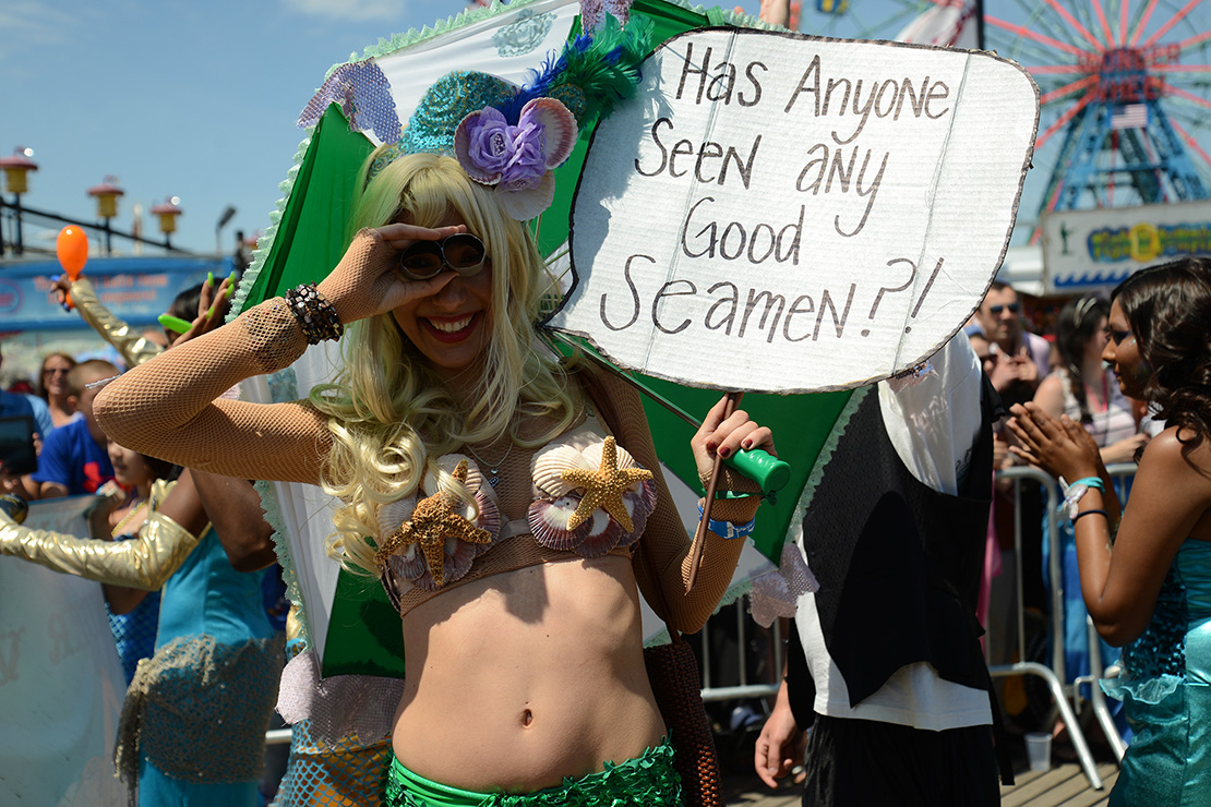 coney island mermaid parade