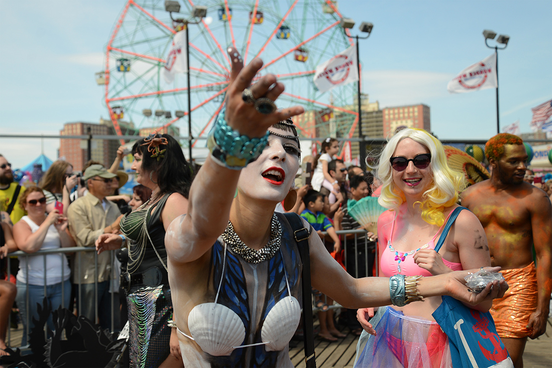 coney island mermaid parade