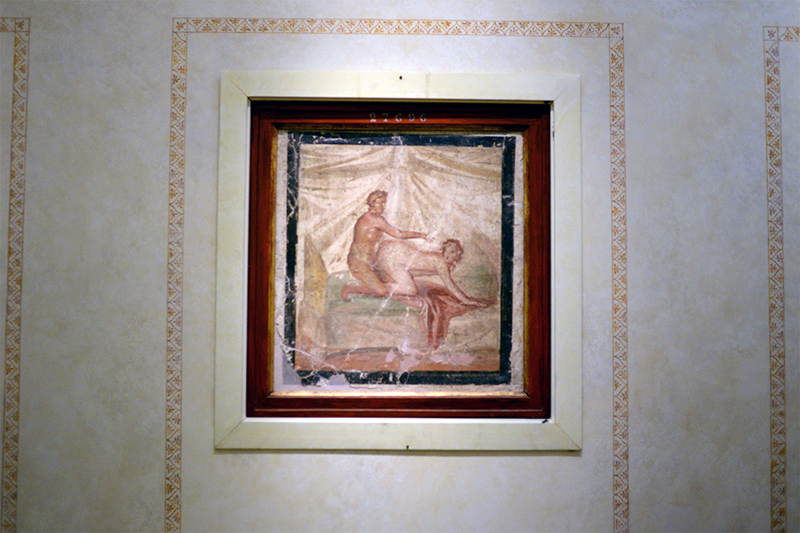 secret cabinet pompeii naples