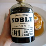 Noble Tonic 01 Tuthilltown Bourbon Barrel Matured Maple Syrup